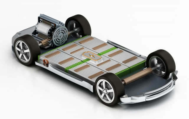 Batería de litio de coche eléctrico